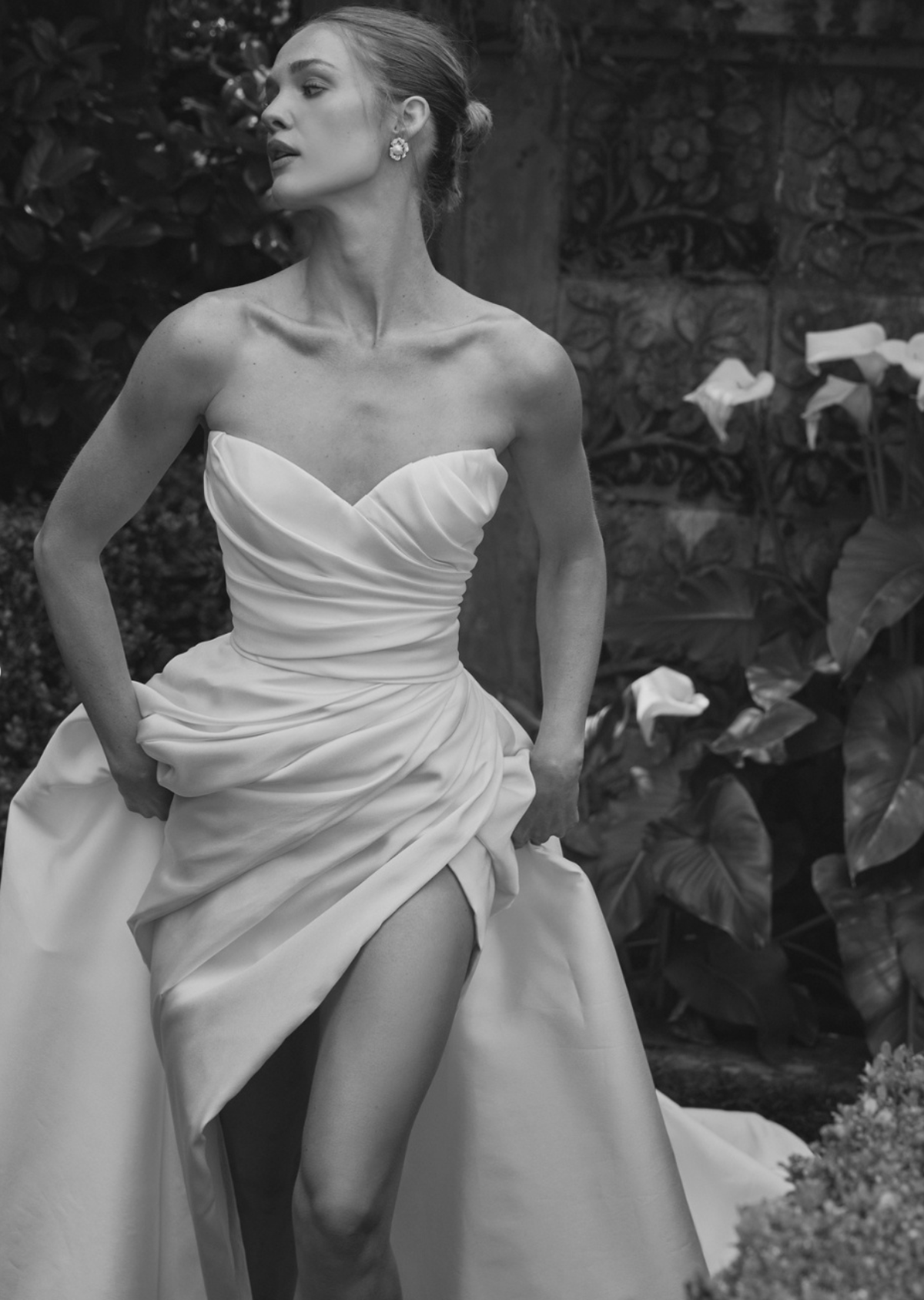 Steven Khalil Ellen Ballgown – Satin Sweetheart Silhouette