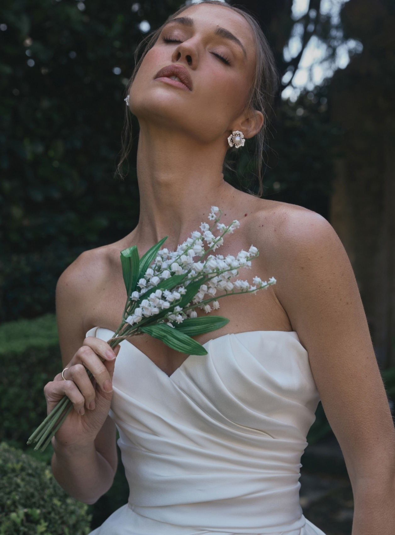 Steven Khalil Ellen Ballgown – Satin Sweetheart Silhouette