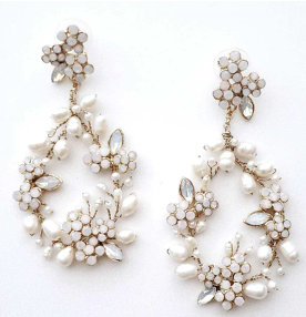 Baby's breath sale earrings