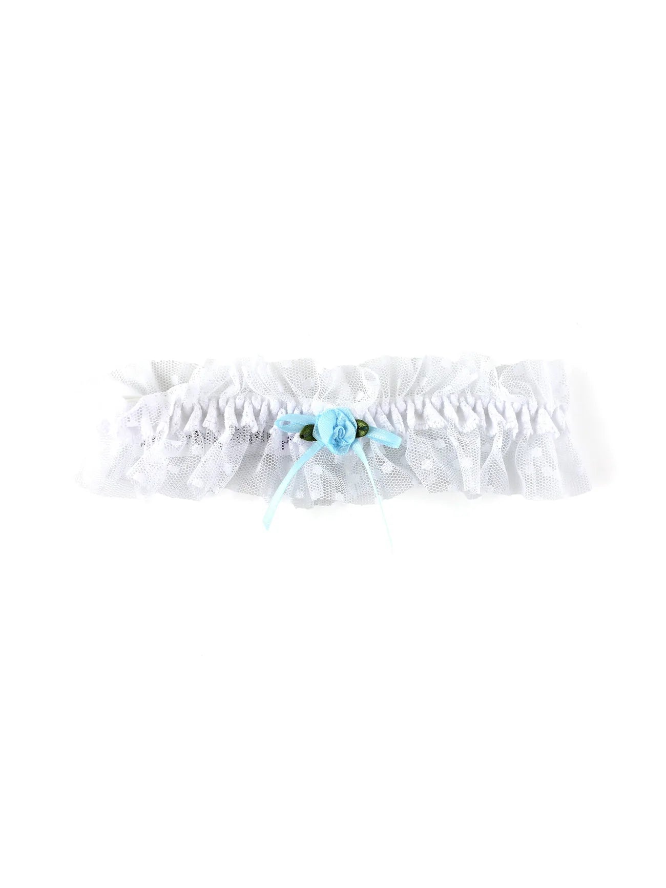 Dotted Tulle Garter